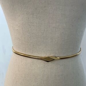 Elegant Gold Women's Belt